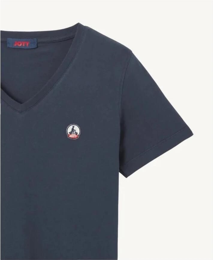 Jott Biologisch Katoenen T-shirt Cancun Stijl Blue Dames - Foto 3