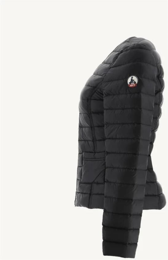 Jott Elegante Gewatteerde Donsjas Zwart Dames - Foto 6