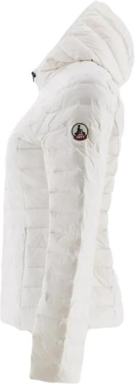 Jott Cloe Gewatteerde Jas met Capuchon Blijf Warm en Stijlvol Pink Dames - Foto 4