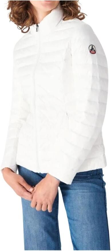 Jott Gewatteerde Witte Donsjas White Dames - Foto 3