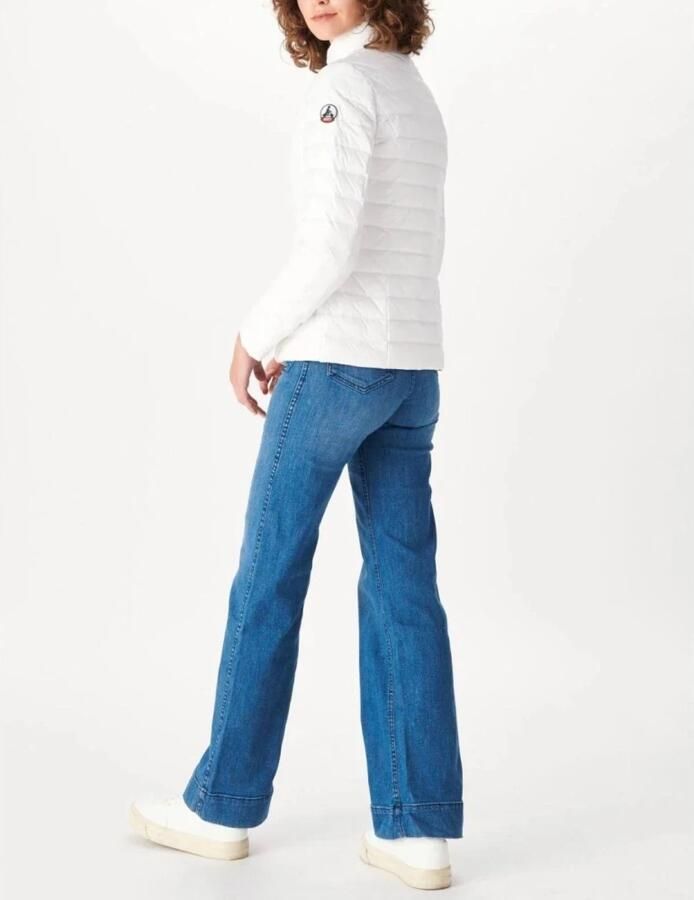 Jott Gewatteerde Witte Donsjas White Dames