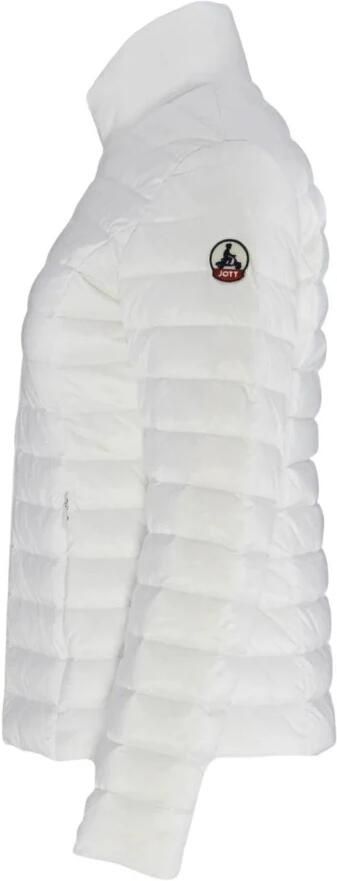 Jott Gewatteerde Witte Donsjas White Dames - Foto 4