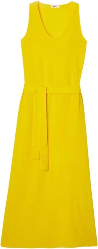 Jott Ibiza Gele Maxi Jurk Yellow Dames - Foto 5