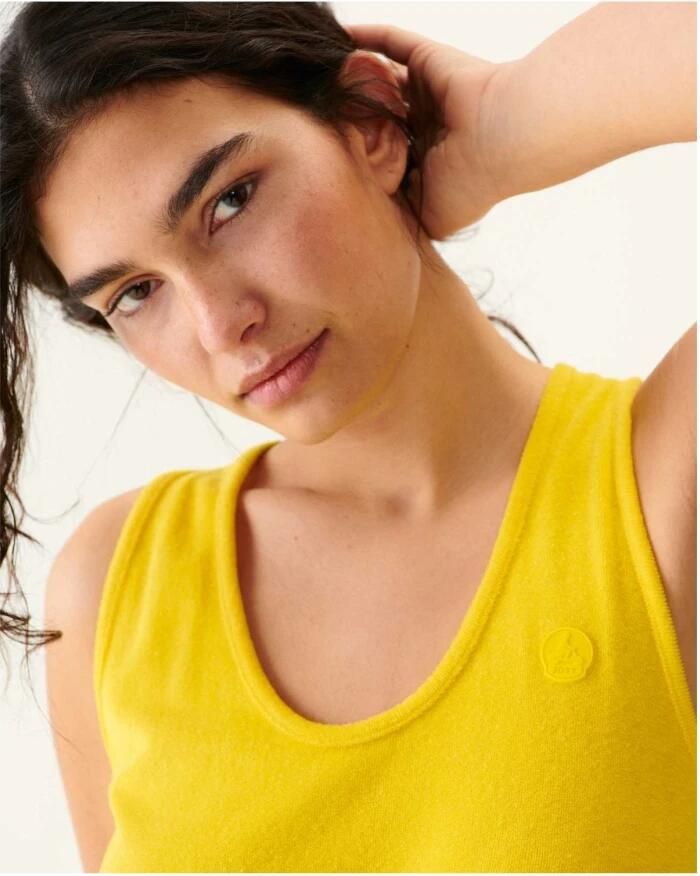 Jott Ibiza Gele Maxi Jurk Yellow Dames - Foto 2