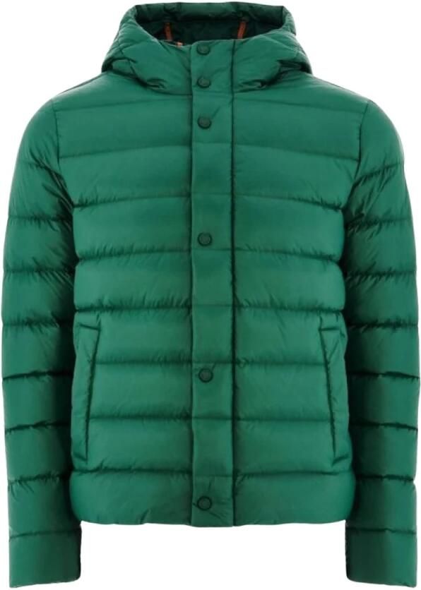 Jott Gewatteerde jas met capuchon Groen Green Heren - Foto 7