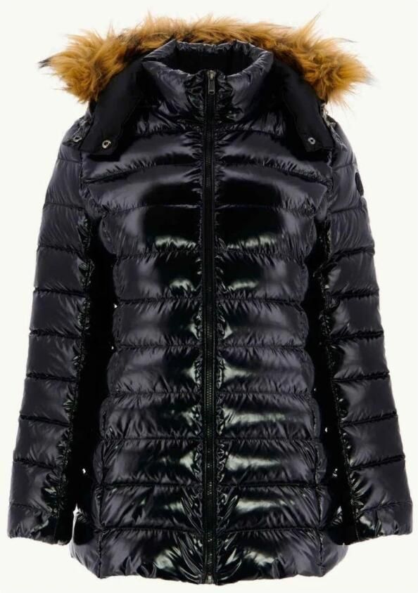 Jott Dames Pufferjas Perle Laquee Brown Dames - Foto 3