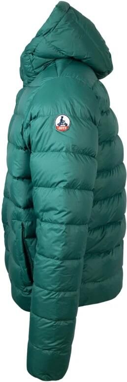 Jott Gewatteerde jas met capuchon Groen Green Heren - Foto 8
