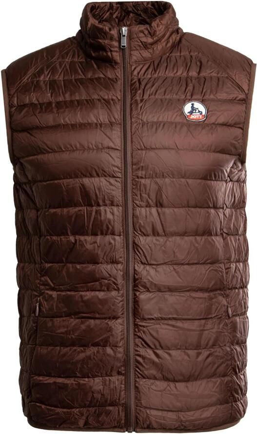 Jott Heren Vest Tom Groen Nylon Brown Heren