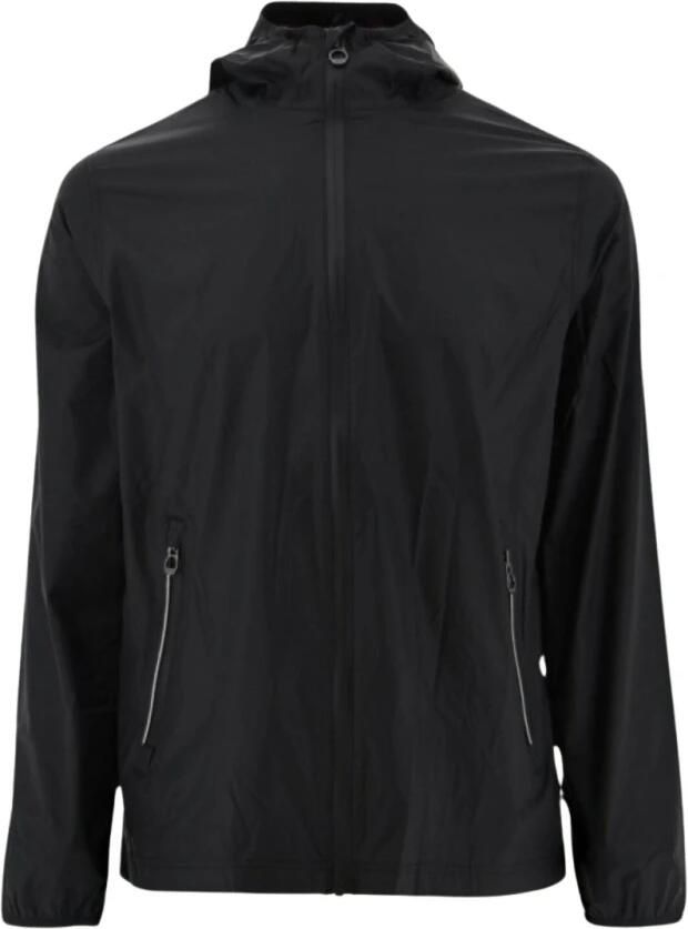 Jott Hooded Regenjas Manila Reflecterende Details Black Heren - Foto 4