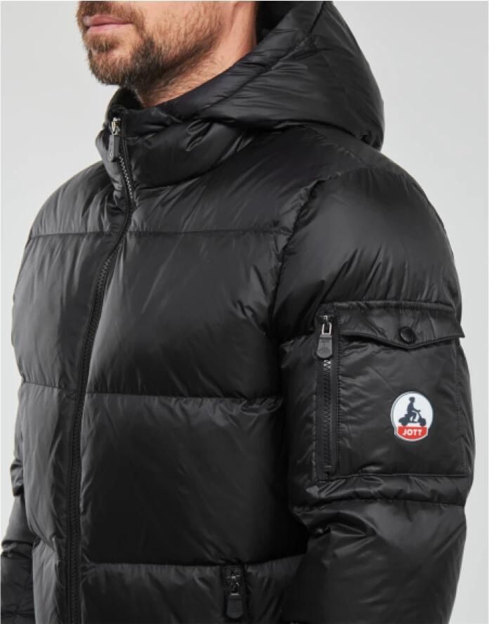 Jott Hooded Winter Jacket Java Black Heren - Foto 2