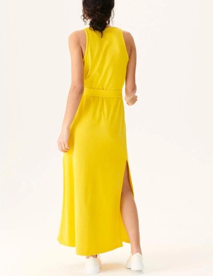 Jott Ibiza Gele Maxi Jurk Yellow Dames