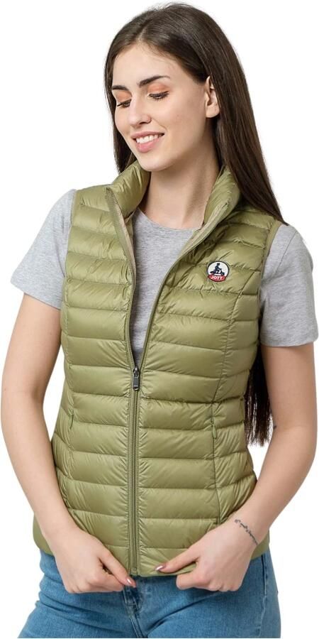 Jott Khaki Dames Donsvest Ps23Wdow04-247 Green Dames
