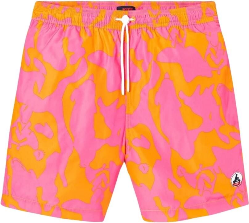 Jott Kleurrijke zwemshorts met binnenbroek Multicolor Heren - Foto 3