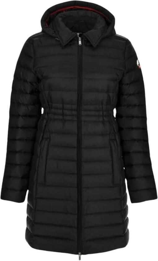 Jott Lange Capuchon Pufferjas Black Dames - Foto 7