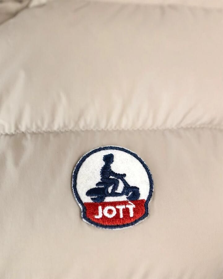 Jott Lange mouwloze donsjas Lola Net over de top Beige Dames - Foto 2