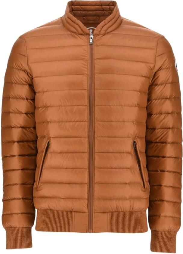 Jott Licht aansluitende gewatteerde jas Bruin Brown Heren - Foto 3