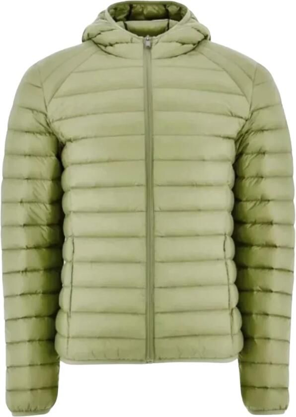 Jott Lichte getailleerde capuchonjas Nico Green Heren