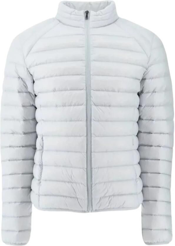 Jott Lichte getailleerde donsjas Net over de top Gray Heren - Foto 4