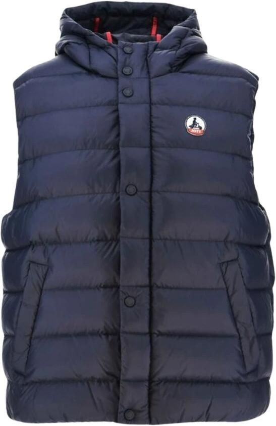 Jott Lichte mouwloze gewatteerde jas Blauw Blue Heren