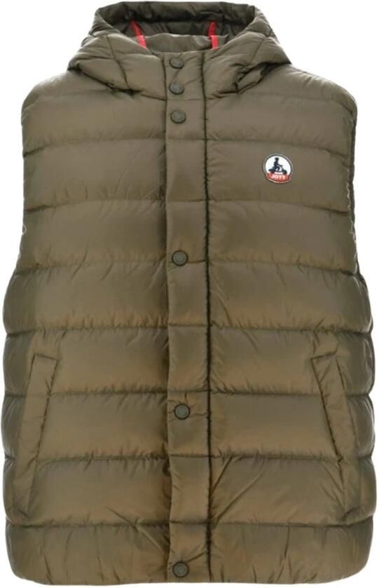 Jott Lichte mouwloze gewatteerde jas Groen Green Heren - Foto 3