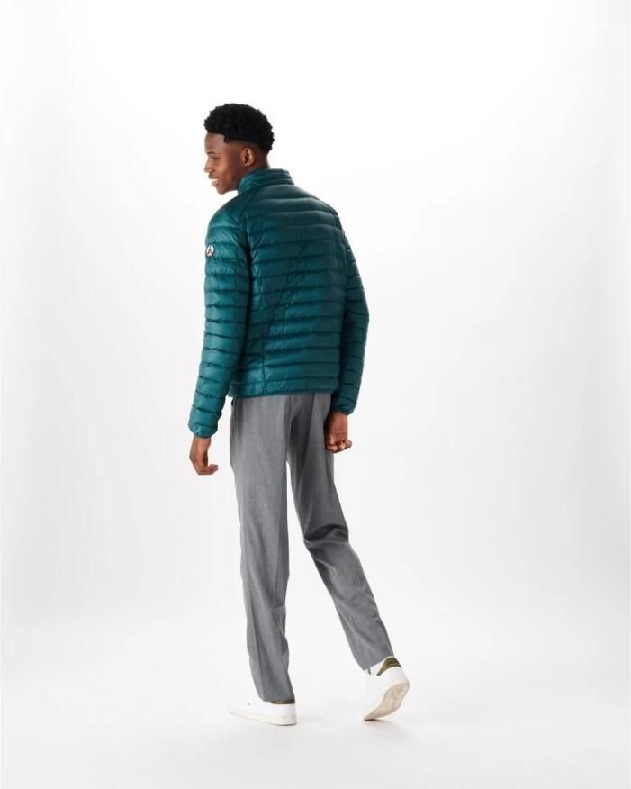Jott Lichtgewicht Donsjack voor Heren Green Heren - Foto 4