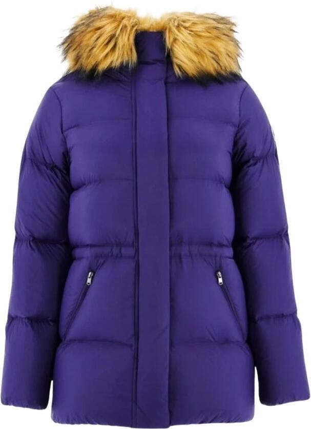 Jott Luxe Winterjas met Capuchon Viooltjes Blue Dames - Foto 4