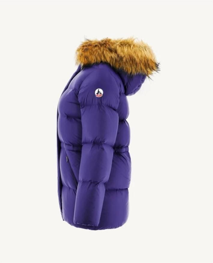 Jott Luxe Winterjas met Capuchon Viooltjes Blue Dames - Foto 2