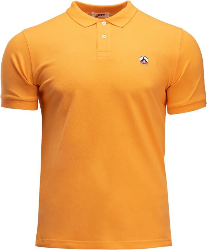 Jott Marbella Heren Polo Shirt Orange Heren