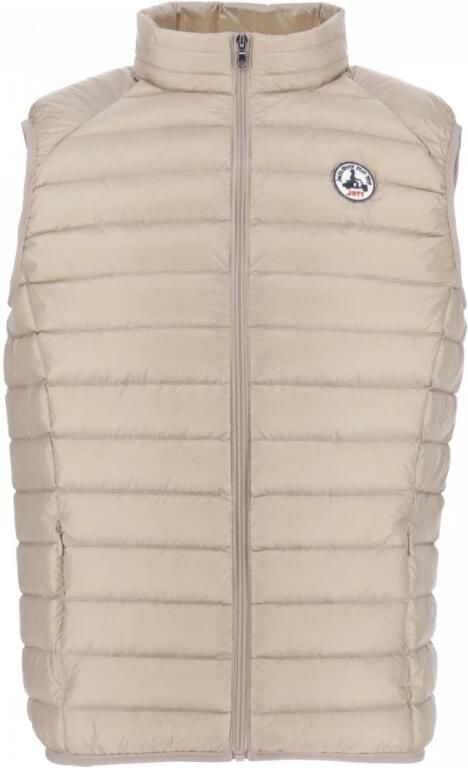 Jott Mouwloze donsjas Net over de top Beige Heren