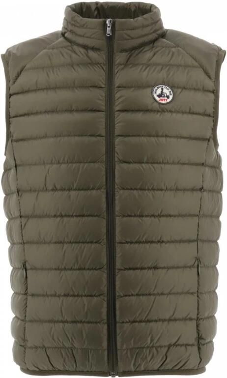 Jott Mouwloze donsjas Net over de top Green Heren