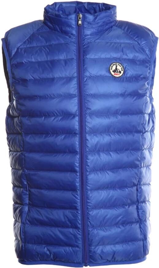 Jott Mouwloze donsjas Net over de top Blue Heren