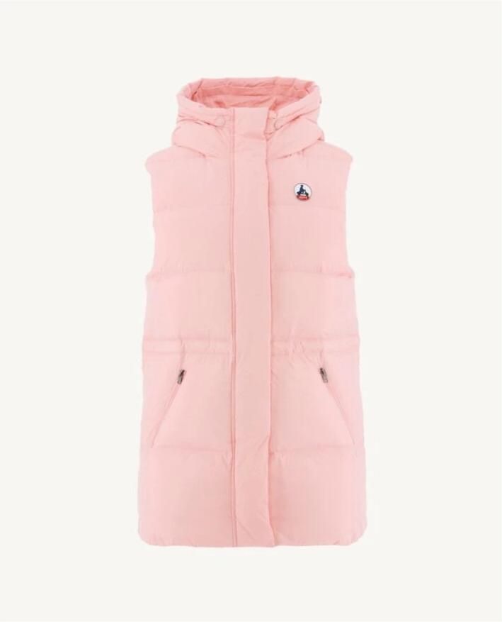 Jott Mouwloze gewatteerde jas met capuchon Rozen Pink Dames - Foto 2