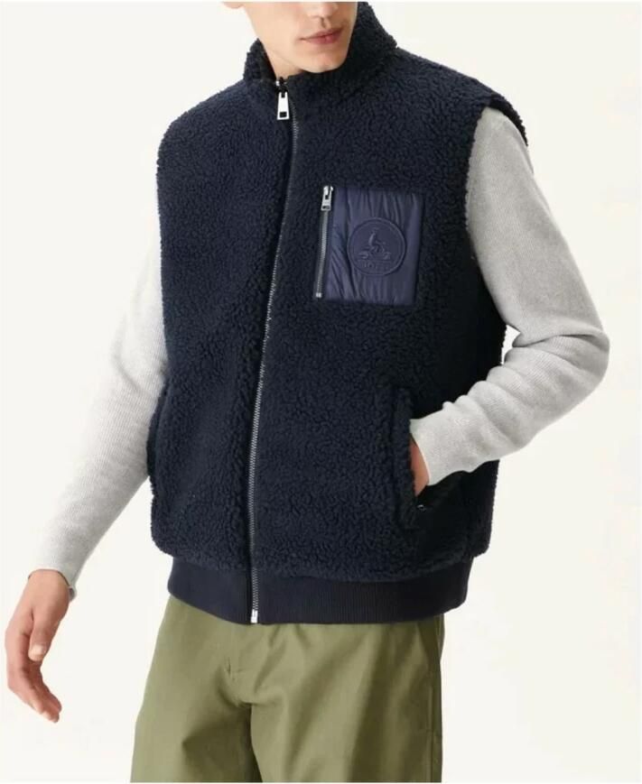 Jott Omkeerbaar mouwloos donsjack Gewoon over de top Blue Heren