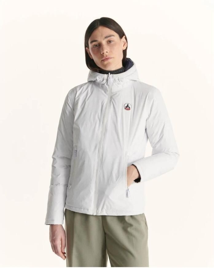 Jott Omkeerbare Aansluitende Vienne Jas Waterdicht White Dames - Foto 3