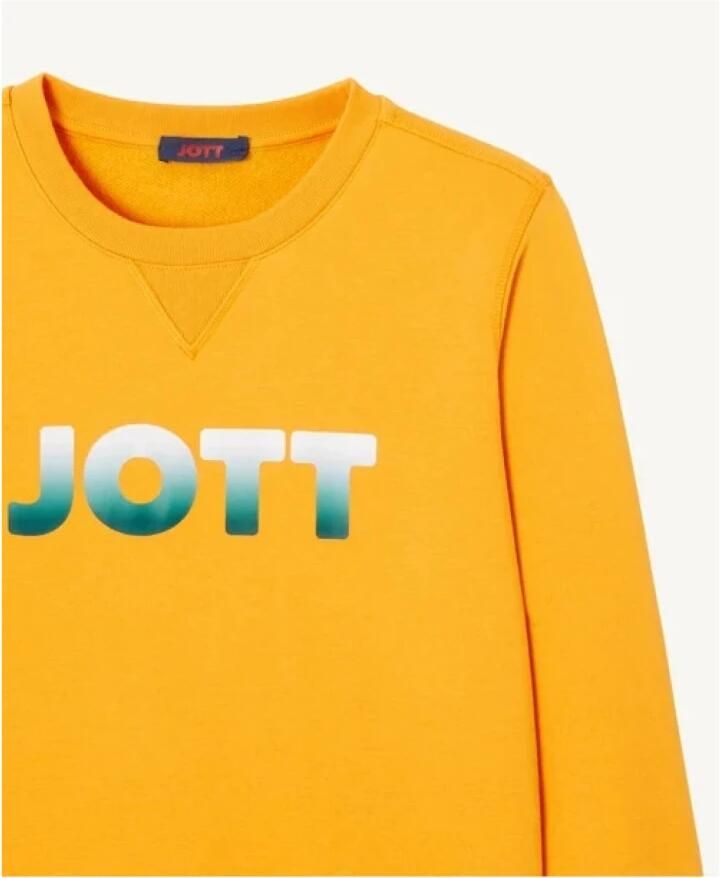 Jott Organische Katoenen Sweater Ronde Hals Orange Dames - Foto 4