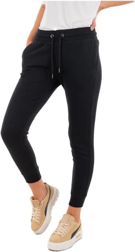 Jott Organische Katoenen Slim Fit Jogger Zwart Black Dames - Foto 2