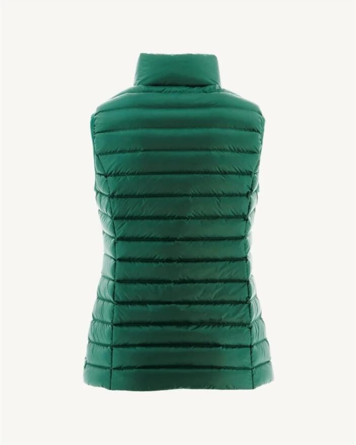 Jott Puffer Vest Seda Stijlvol en Warm Green Dames