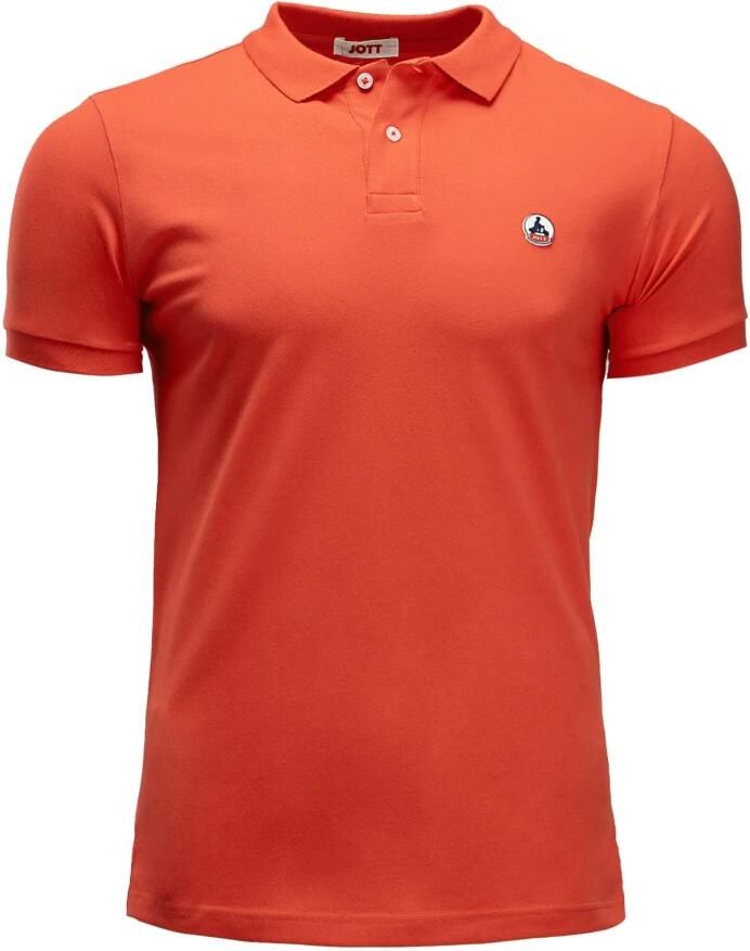 Jott Marbella Heren Polo Shirt Red Heren