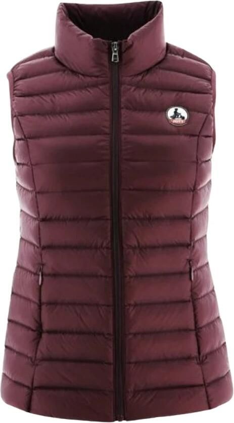 Jott Seda Mouwloze Gewatteerde Jas Viooltjes Purple Dames - Foto 5