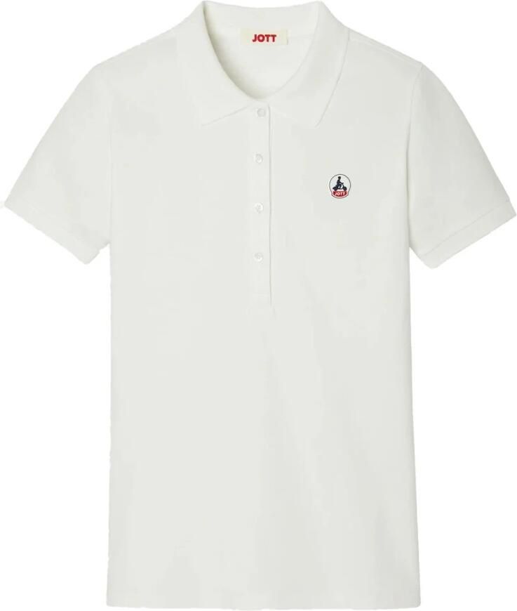 Jott Stretch Franca Polo Milieuvriendelijk Wit Dames - Foto 3