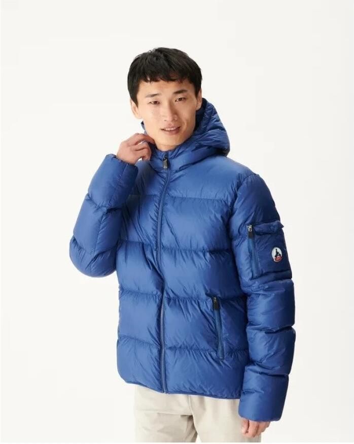 Jott Warme Winterjas Blauwe Dons Blue Heren - Foto 2