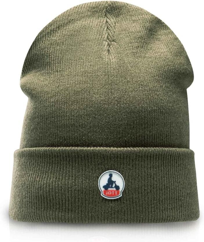 Jott Winter Beanie Groene Gebreide Muts Green
