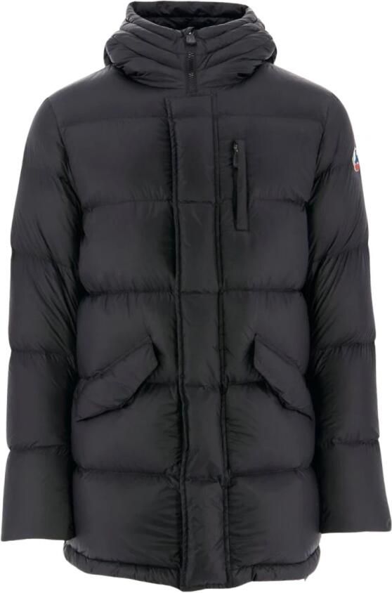 Jott Winterjas met capuchon Zwarte dons Black Heren - Foto 3