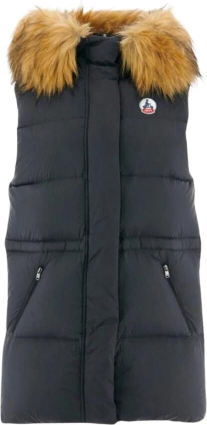 Jott Mouwloze gewatteerde jas met capuchon Just over the top Black Dames - Foto 4