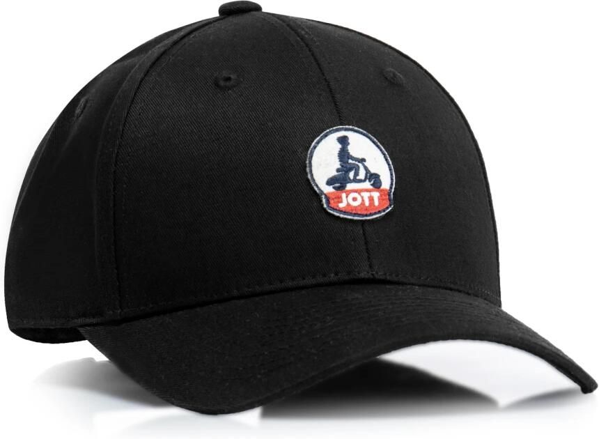 Jott Zwarte pet met klep Black Heren