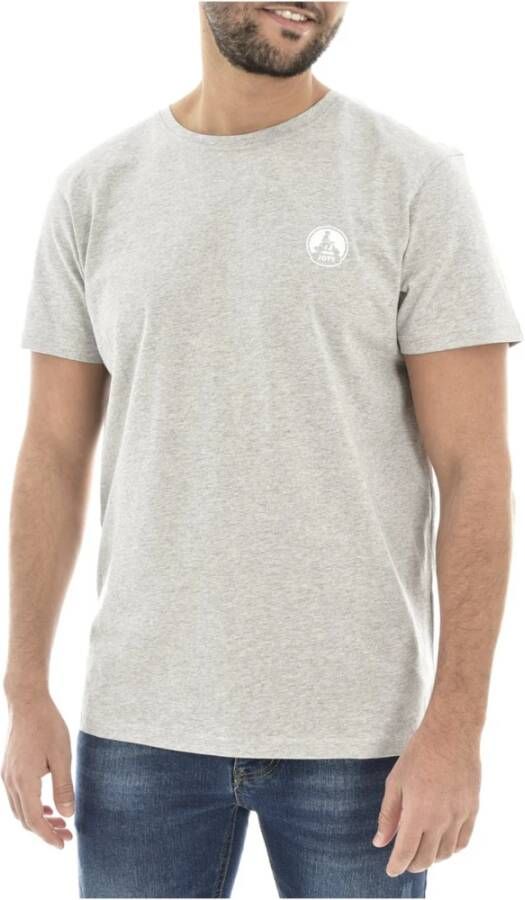 Jott Pietro Logo Unisex T-shirt Gray Dames