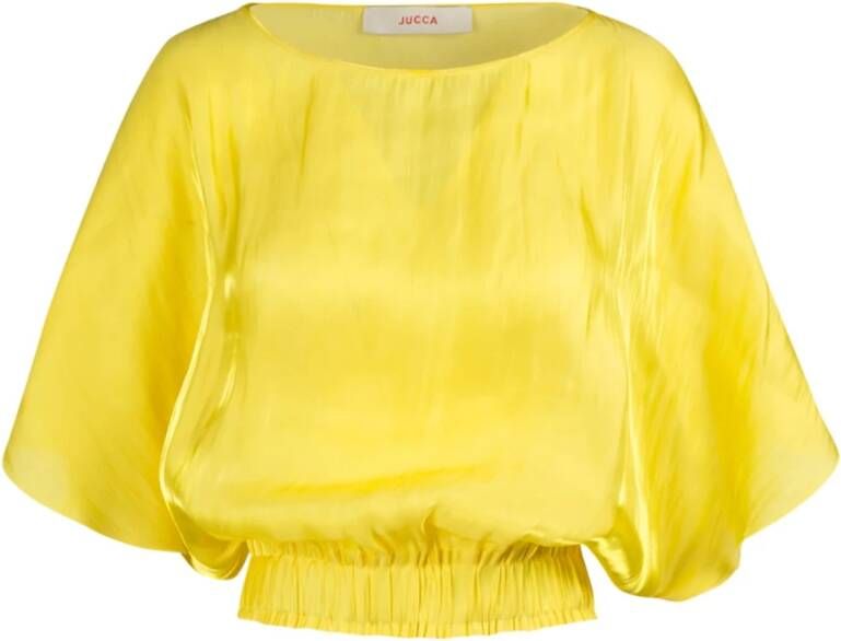 Jucca Blouse Yellow Dames