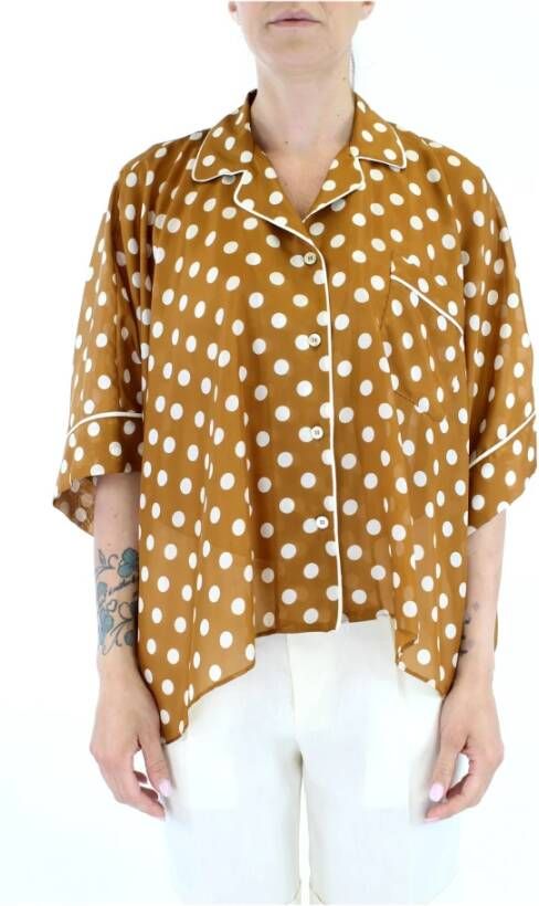 Jucca Blouse J3512035 P Oranje Dames