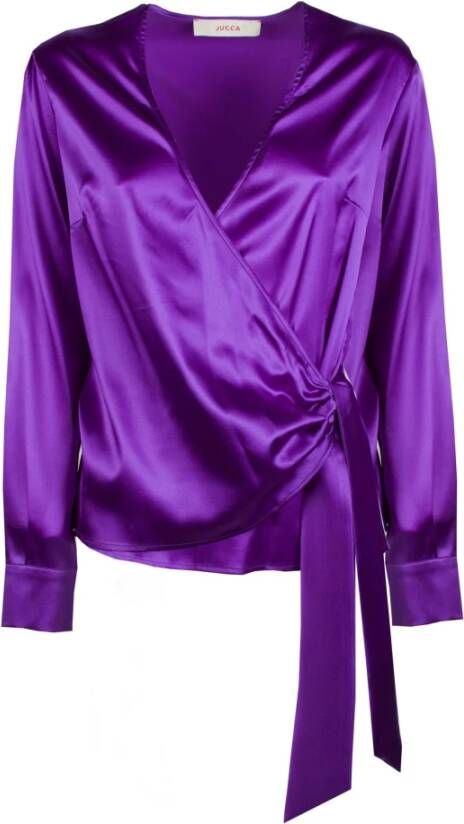 Jucca Blouse Paars Dames