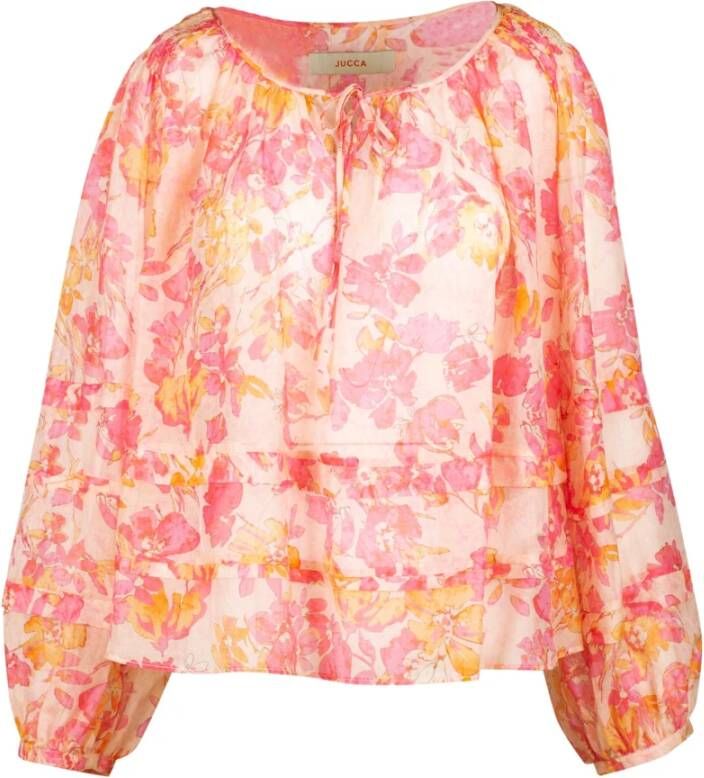 Jucca Blouses Roze Dames